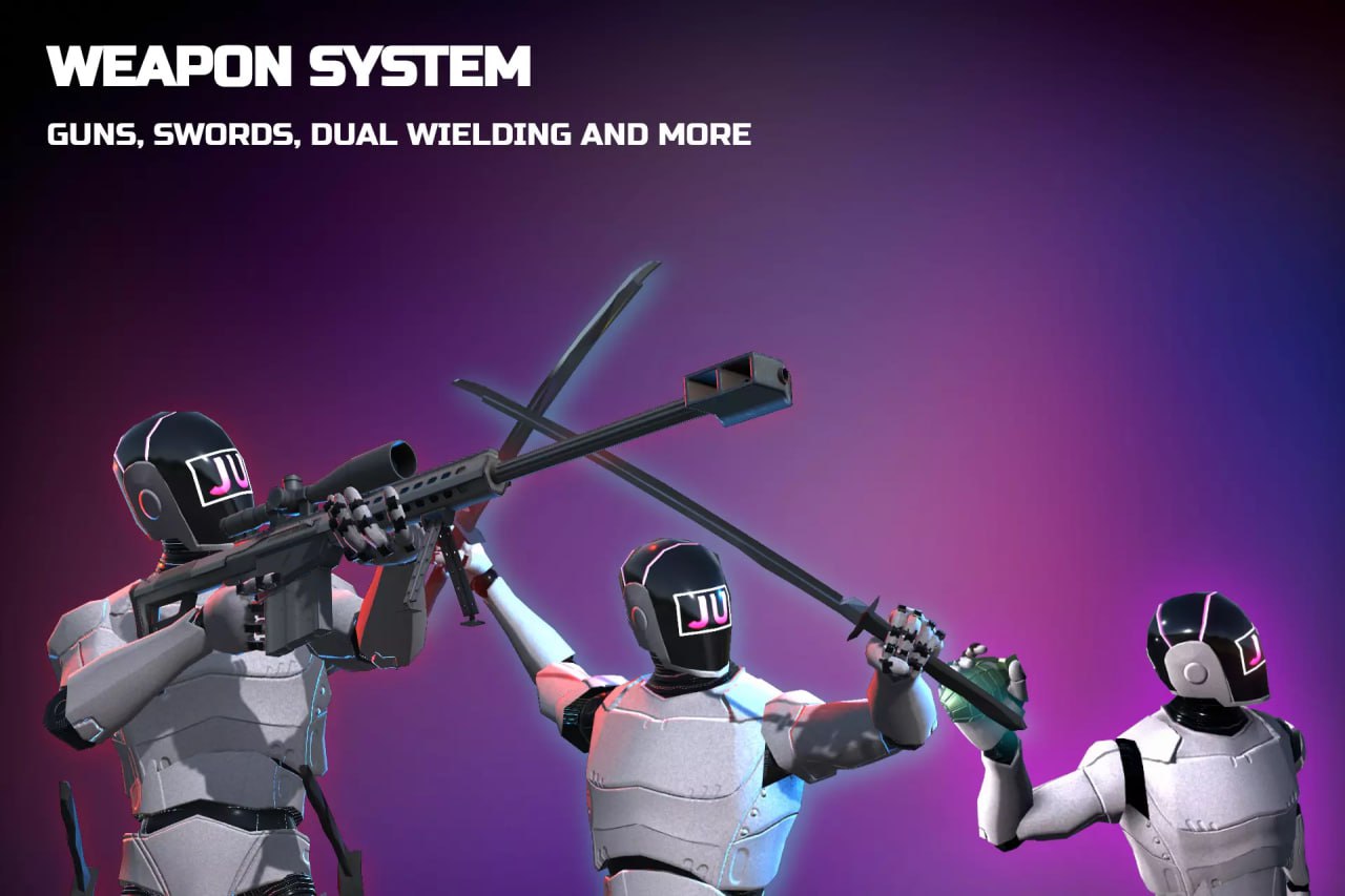 JU TPS 2 : Third Person Shooter System + Vehicle Physics📱 - изображение 2